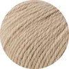 A close-up view of beige yarn. Produktbild-Vorschau