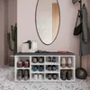 KOMTO Schuhbank mit Sitzfläche - Schuhregal Schuhschrank Produktbild-Vorschau 2