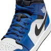 Air Jordan 1 Mid sportschoenen, blauw-wit-zwart, Productafbeelding-voorbeeld 6