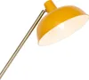 Lampa stojąca retro żółta z brązem - Milou Podgląd zdjęcia produktu 4