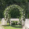 Vrygle Arche de Mariage Métal 2,4 m DIY – Arche Ronde pour Voir les images du produit 7