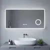 LED Badspiegel 120x60cm mit Beleuchtung Kaltweiß 6400K Produktbild-Vorschau 1