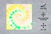 MuchoWow® Mauspad Mousepad Krawattenfärbung - Grün - Weiß Produktbild-Vorschau 2
