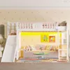 STILVORA Hochbett 90x200 Jugendbett mit Produktbild-Vorschau 2