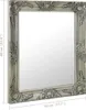 vidaXL Nástěnné zrcadlo v barokním stylu 50x60 cm Stříbrná Náhled obrázku produktu 5