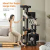 PAWZ Road Hoch Kratzbaum für große Katzen, robuster Produktbild-Vorschau 3