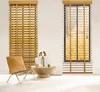 Żaluzja drewniana 50mm lamele kolor dąb 90x130cm Podgląd zdjęcia produktu 3