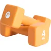 Pure2Improve set di manubri 2×4 kg in neoprene arancione Anteprima dell’immagine prodotto 2