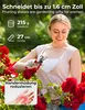 Gartenschere aus SK5-Stahl, rostfrei, für Äste bis 25 mm, Produktbild-Vorschau 5