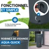 4rain AZURA 2in1 récupérateur d'eau de pluie 230 L, gris Voir les images du produit 5