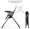 Chaise haute Kinderkraft BINCI - Pliable, ultralégère (5 Voir les images du produit 6