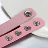 Schmuck Damen Choker Halsband Halskette, Leder Legierung Produktbild-Vorschau 3