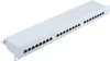 Patchpanel Patchfeld Cat.6, 24-Port lichtgrau Produktbild-Vorschau 2