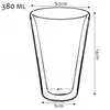 KADAX doppelwandige Glas Tasse "Haga", Thermogläser , Produktbild-Vorschau 8