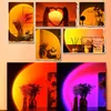 LED projektorová lampa Sunset 16 barev, noční lampa, dárek Náhled obrázku produktu 2