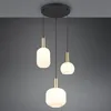 Trio - Hängelampe DIVA - Gold - 30x30x150 cm Produktbild-Vorschau 2
