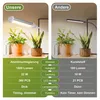 Comparison of two plant lights, one labeled 'Unsere' (Ours) and the other 'Andere' (Others), with detailed specifications for each. Produktbild-Vorschau