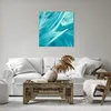 Bild auf Leinwand - Leinwandbild - Feder Vogel Stil modern Produktbild-Vorschau 6