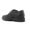 Geox U Dublin Herren Leder Halbschuhe black, belüftetes Produktbild-Vorschau 38