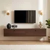 Skye Decor, Hochwertiger TV-Ständer, Walnuss, 140 cm, 100% Produktbild-Vorschau 2