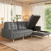 STILVORA Ecksofa mit Stauraum und wechselbarer Produktbild-Vorschau 2