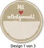 50 AVERY Zweckform Aufkleber 56818 Mit Liebe gemacht Produktbild-Vorschau 7