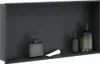 vidaXL Sprchová vanička matná čierna 62x32x9 cm nerezová Náhľad obrázku produktu 2