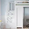 Flieks Etagenbett 90x200cm mit Schreibtisch und Regal, Produktbild-Vorschau 7