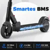 Elektroscooter Schwarz Für Kinder Alter 10-16 mit LED,  Produktbild-Vorschau 4
