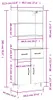 vidaXL Highboard Betongrau 69,5x34x180 cm Holzwerkstoff Produktbild-Vorschau 8