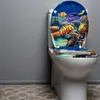 A toilet seat and lid decorated with an underwater scene featuring colorful fish and coral. Náhled obrázku produktu