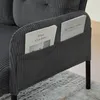 STILVORA 3-Sitzer Sofa aus Cord mit hoher Rückenlehne, Produktbild-Vorschau 9