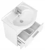 Badmöbel Set mit Waschbecken Keramik 50 cm ASPEN Waschtisch Produktbild-Vorschau 3