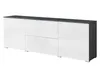 MINIO go for it, velká komoda "VEVE" 180 cm, s lesklými Náhled obrázku produktu 4