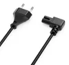 deleyCON 2m Netzkabel Typ C Eurostecker auf C7 Buchse 90° - Produktbild-Vorschau 2