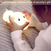 LED Nachtlicht Silikon Hund Touch Nachtlampe USB-Aufladung Produktbild-Vorschau 2