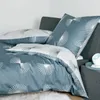 Janine Mako-Satin Bettwäsche J.D. 87073 blaugrün 240x220 cm Produktbild-Vorschau 10