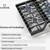 Klarstein Turbocast Plaque De Cuisson Gaz - 5 Brûleurs Inox Voir les images du produit 6