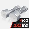 GORILLA SPORTS® Kurzhanteln - 2er Set, 4kg (2x2kg) Produktbild-Vorschau 6
