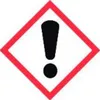 A hazard symbol with an exclamation mark inside a red diamond. Anteprima dell’immagine prodotto