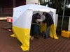 Vouwtent met grote ingangsopening - 3x3 m - Weerbescherming Productafbeelding-voorbeeld 5