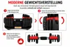 Verstellbare Hantel 2,5–24 kg | 15 Gewichtsstufen | Produktbild-Vorschau 8