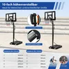 COSTWAY Basketballkorb, Basketballständer 245-305cm Produktbild-Vorschau 5