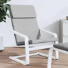 relaxační křeslo vidaXL Light Grey Fabric Náhled obrázku produktu 2