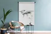 MuchoWow® Wandteppich Wandbehang Weltkarte - Aquarellfarbe Produktbild-Vorschau 5