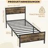 Posteľ s roštom 90 x 200 / 140 x 200 cm – Náhľad obrázku produktu 6