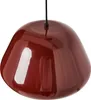 BELIANI Hängelampe Rot Metall Glänzend Vintage Stil Produktbild-Vorschau 6