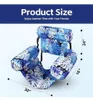 Fauteuil gonflable pour piscine, bleu, hamac aquatique, Voir les images du produit 5