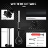 HOMCOM Boxgestell Wandhalterung mit Reflexstange Speedball Produktbild-Vorschau 7