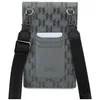 Karl Lagerfeld Saffiano Monogramm Ikonik Tasche - Silber Produktbild-Vorschau 7